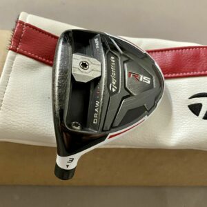 Used Left Handed TaylorMade R15 Fairway 3 Wood 15* HEAD ONLY Golf Club