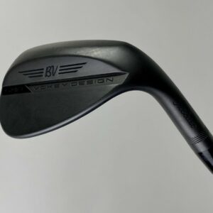 Used RH Titleist Vokey SM8 M Grind Jet Black Wedge 56*-08 Wedge Flex Steel Golf