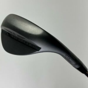 Used RH Titleist Vokey SM8 M Grind Jet Black Wedge 56*-08 Wedge Flex Steel Golf