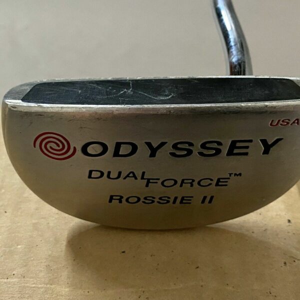 Used Right Handed Odyssey Dual Force Rossie II 35" Putter Steel Golf Club